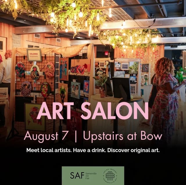 Somerville Art Fair I August Art Salon