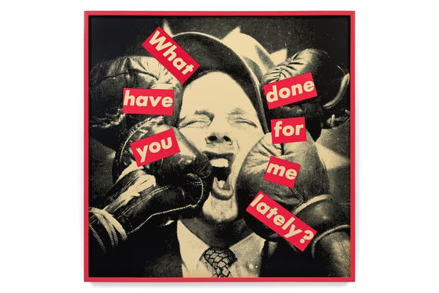 Jean-Michel Basquiat, Jenny Holzer, Barbara Kruger